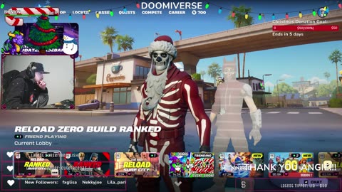 FORTNITE WINTERFEST IS HERE! 230+ CROWN WINS! HELP ME REACH 100 FOLLOWERS FOR CHRISTMAS!