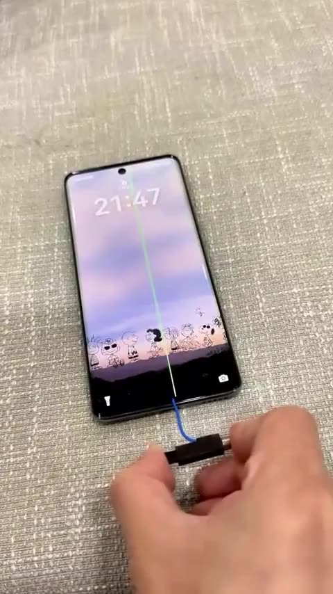 Simple solution for screen green lines