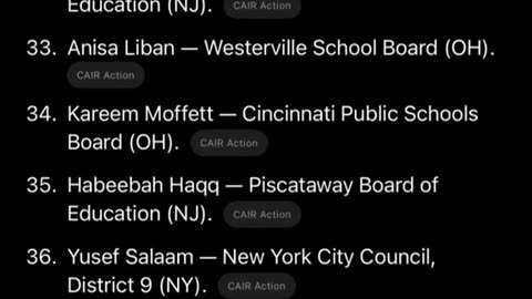 42 More Islamics Win Seats Across USA On Nov 4