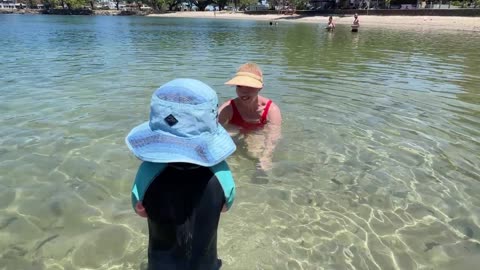 🏝️ Gold Coast Hidden Gem! Safe Swimming & Park Fun with a Toddler at HOTA