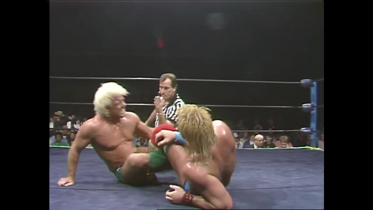 (1987.01.24) Ric Flair vs Barry Windham - NWA World Heavyweight Championship Match - JCP