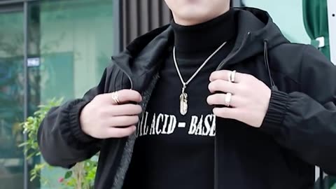 Men’s Durable Fleece Jacket – Windproof Full-Zip Outdoor Jacket