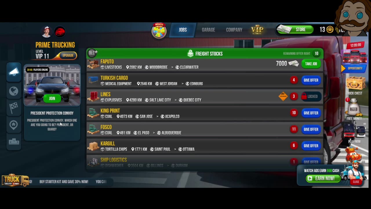 Truck Sumulator: Ultimate (Mobile Game)