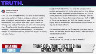 China Threatens to NUKE US Economy