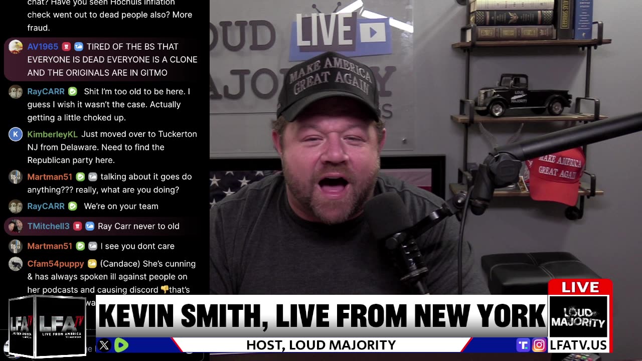 J6 PIPEBOMBER HAS BEEN ARRESTED!!! - LOUD MAJORITY LIVE