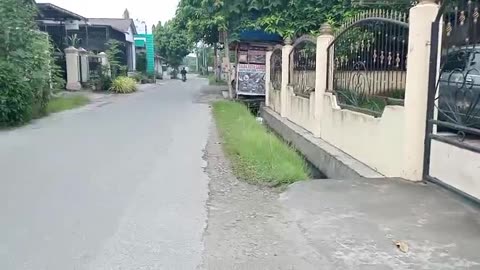 Daily Commute on Foot: A Morning Walk Through Town