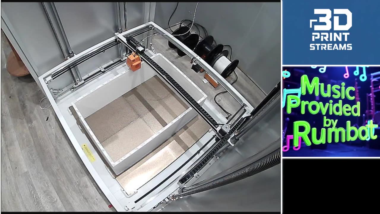 LIVE Large Format 3D Print