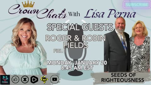 Crown Chats-Seeds of Righteousness with Roger and Robin Fields