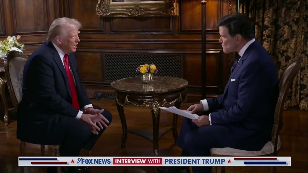 President Trump pregame interview on FOX