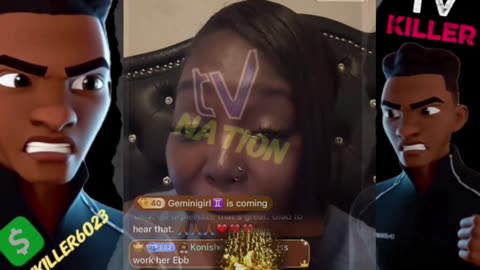 EBBIMAY PLAYS PHONE CALL OF TOMIKAY BIG SUPPORTER EXPOSING HER