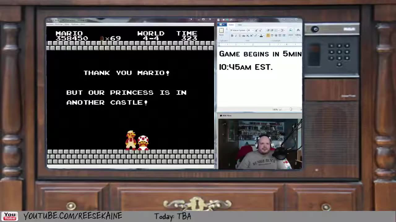 Super Mario Brothers (NES)(Part 1)