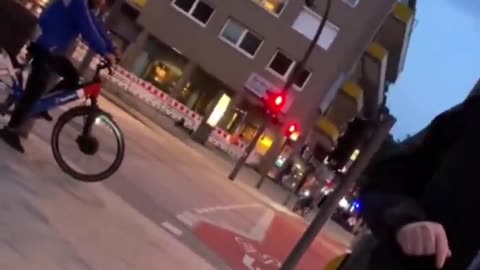 She approached a German man, asking if he would consider converting to Islam.