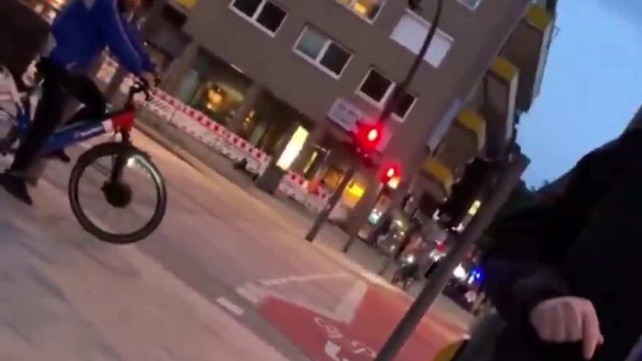 She approached a German man, asking if he would consider converting to Islam.