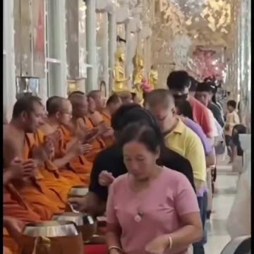 วันพระแรกของปี ทำบุญใส่บาตรถวายสังฆทาน #วัดวีระโชติธรรมาราม