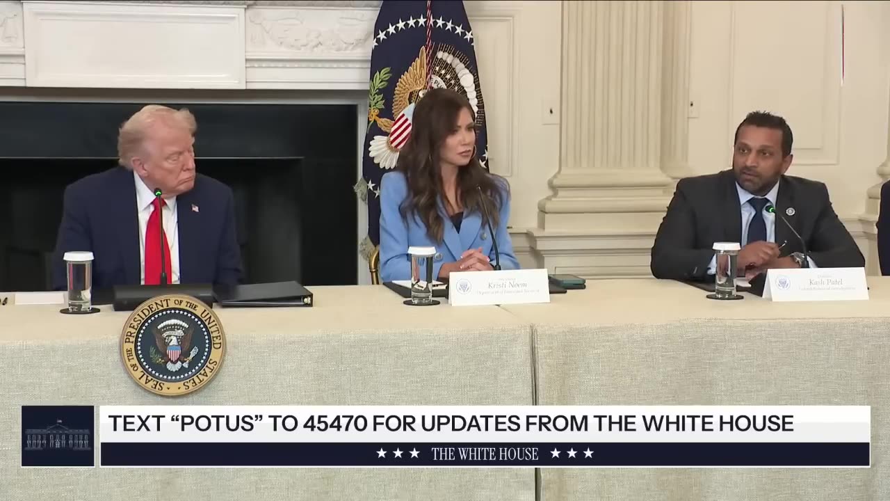 LIVE: President Trump Hosts Roundtable Discussion About ANTIFA...