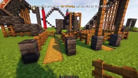 minecraft roller coaster