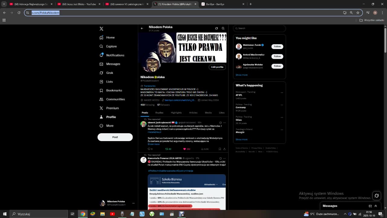 NIKODEM KONTAKTY W SIECI