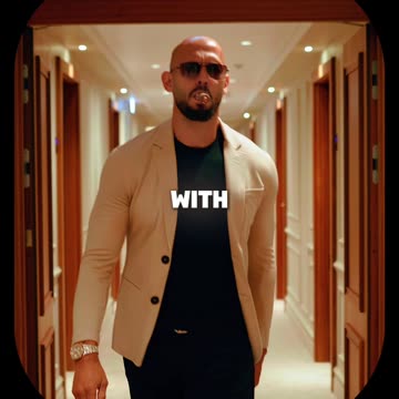 Andrew Tate to be a man