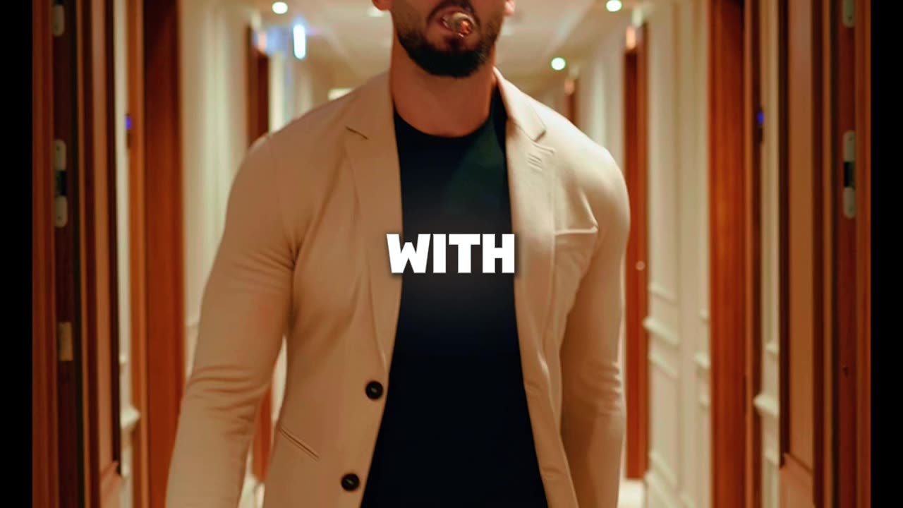 Andrew Tate to be a man