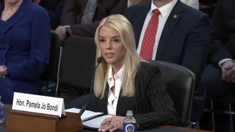 Weaponization of the DOJ Will Stop - Pam Bondi