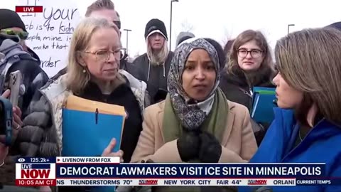 Ilhan Omar incites more violence towards ICE, saying they are "DISAPPEARING US CITIZENS."