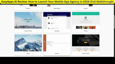 EasyApps AI Video+Review: How to Launch Your Mobile App Agency in 2026 (Full Walkthrough)