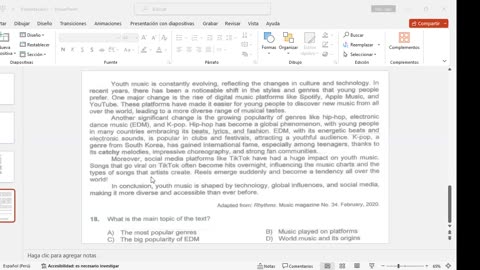 VONEX REPASO 2025 - 1 | Semana 03 | Inglés