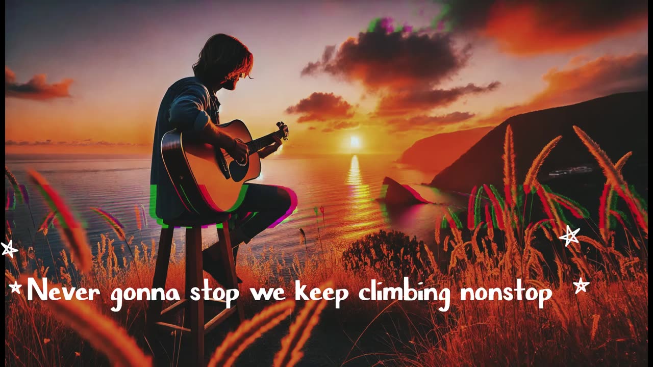 Never gonna stop we keep climbing nonstop