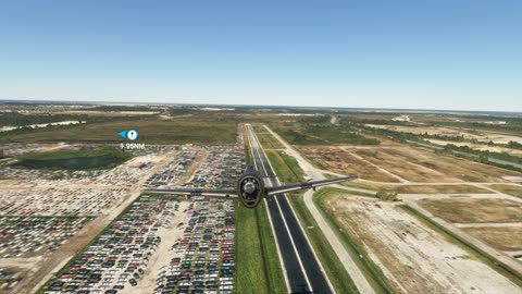 Baytown Texas in Flight Simulator