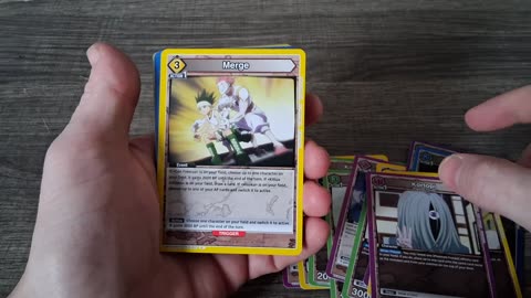 More Hunter X Hunter Union Arena cards!