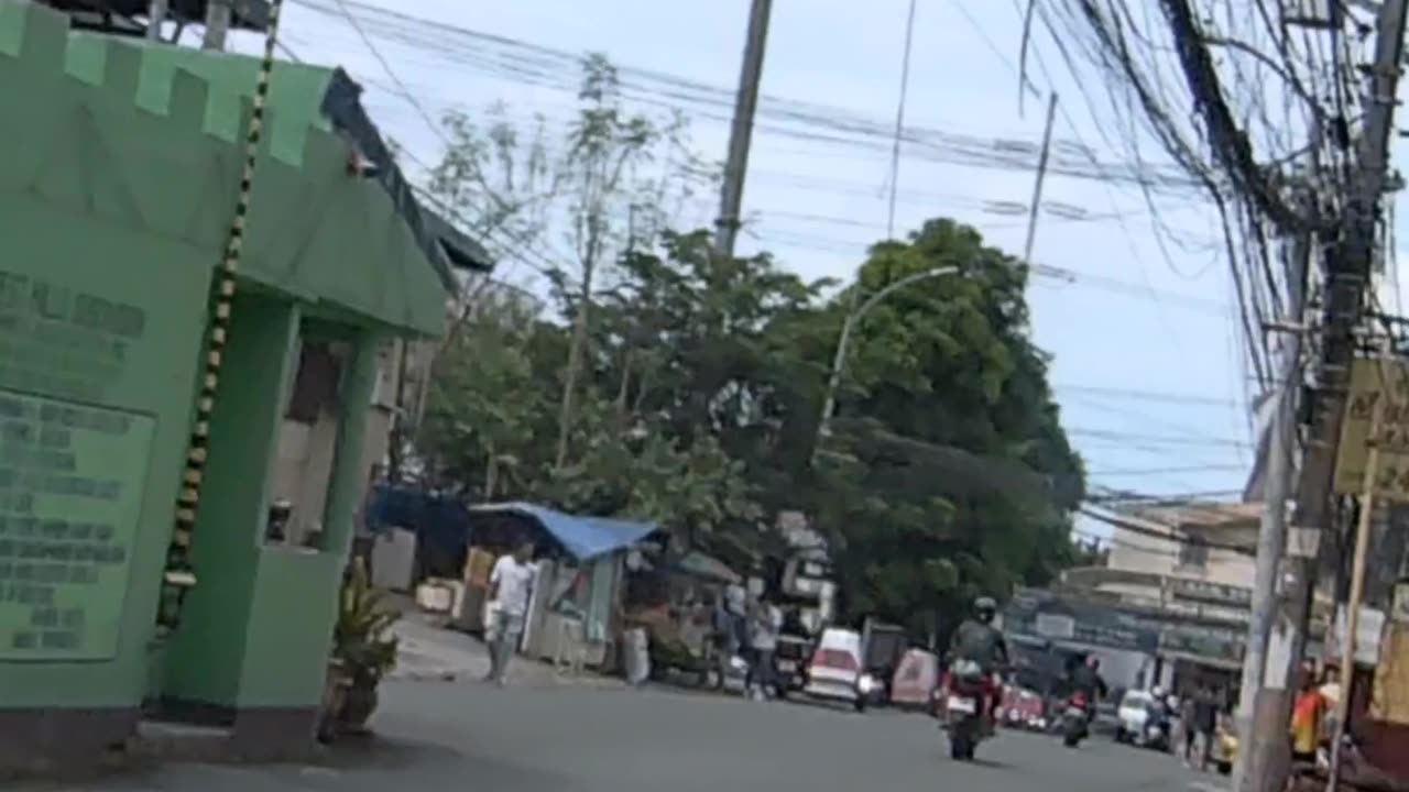 Subdivision's Gate in Forest Hill Drive in Quezon City, Philippines