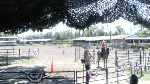 Skipper Calder & Cowboy-up Ministry bring horse training with a message at 11am.