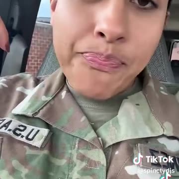 She May Not Be In The Army Much Longer.