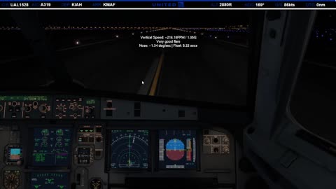 Landing in Midland (KMAF)