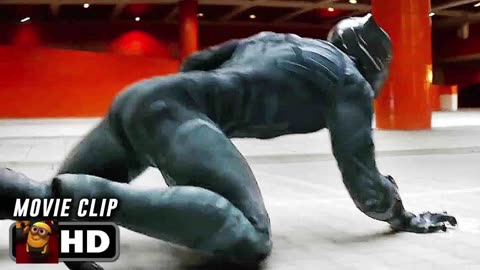 Black Panther Chase Scene _ CAPTAIN AMERICA- CIVIL WAR (2016) Movie CLIP HD