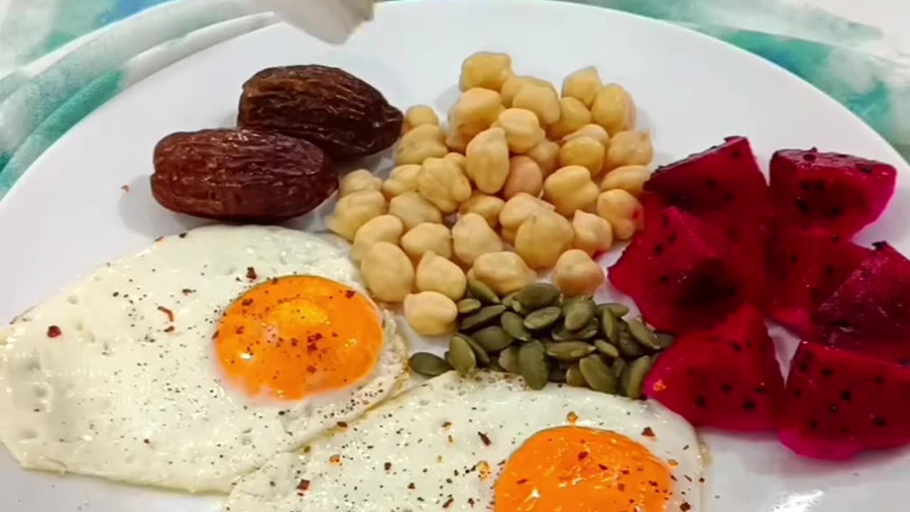 6 Different healthy & high protein breakfast ideas. 💪🍗🥗