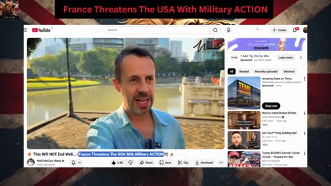 France Threatens The USA With Military ACTION