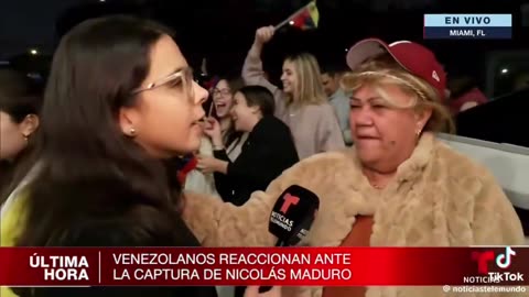 Venezuela thanks god thanks america