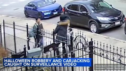 Niggers robbing families at gun point