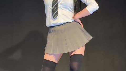 K-pop idol Jeong Bo Mi school uniform dance fancam