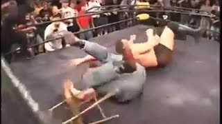 (2005.06.11) Samoa Joe vs Necro Butcher - IWA Mid-South