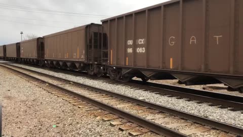 CSX coal though Marietta ga