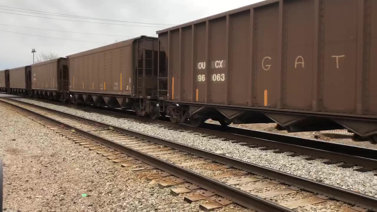 CSX coal though Marietta ga