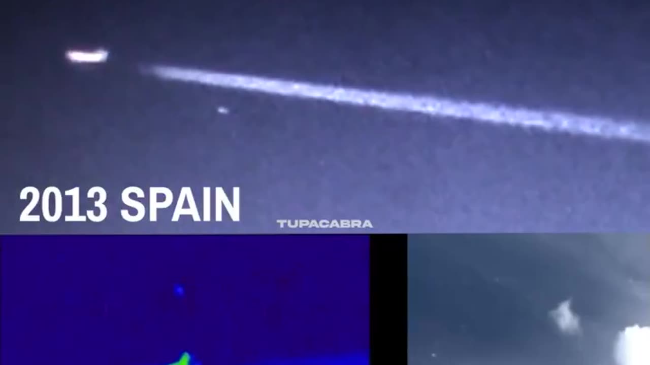 Orbs make plane disappear