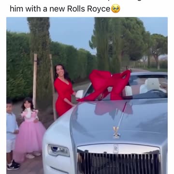 Cristiano Ronaldo received an extraordinary gift from his partner, Georgina Rodríguez