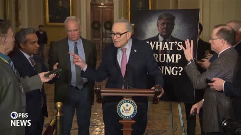 Chuck Schumer Refuses To Rule Out Another Government Shutdown