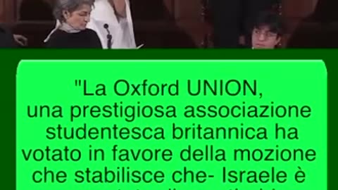 #SUSAN ABULHAWA, SCRITTRICE PALESTINESE: “ULTIMA ORATRICE ALLA OXFORD UNION, PRIMA CHE SI APPROVASSE UNA MOZIONE IN CUI SI STABILISCE CHE ISRAELE È UNO STATO DI APARTHEID, RESPONSABILE DI GENOCIDIO!!” ===👿👿👿===