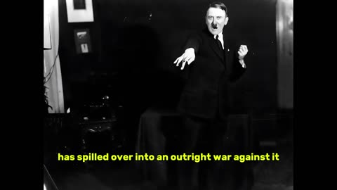 Declaration Of War On Poland In ENGLISH. 1939, SEPTEMBER 1.