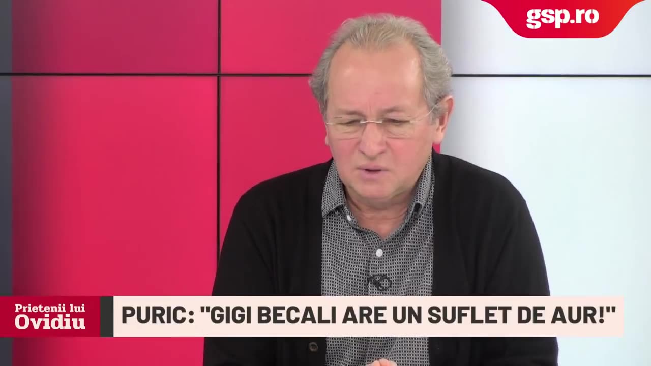 Dan Puric l-a vizitat pe Gigi Becali în pușcărie