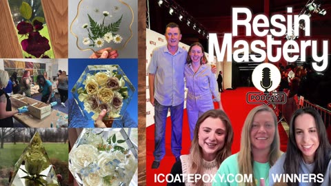 Resin Mastery Royalty: Meet the Winners of the iCoat Win Free Epoxy Competition - Episode 34